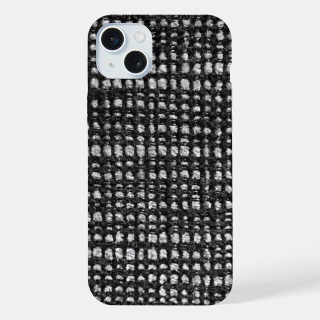 Abstract knitted texture iPhone case (Back)