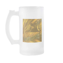 Abstract Kokopelli with Mesa, Cactus & Sun