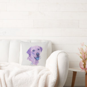 Abstract Labrador Art Cushion