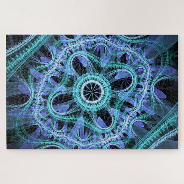 abstract lace puzzle (Horizontal)