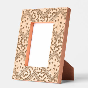 Abstract Lacy Look Etched Frames