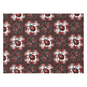 Abstract Ladybird Art Design, Tablecloth