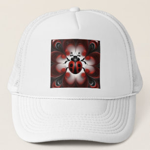 Abstract Ladybird Art Design, Trucker Hat