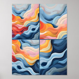 Abstract Landscape 2 Poster