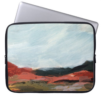 Abstract landscape. Beautiful artistic. Hand paint Laptop Sleeve