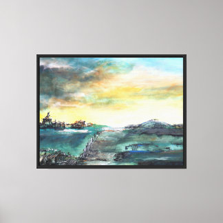 Abstract Landscape Canvas Print
