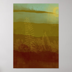 Abstract Landscape Canvas Print