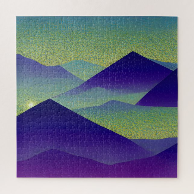 Abstract Landscape Fallen Star 23 Jigsaw Puzzle (Vertical)