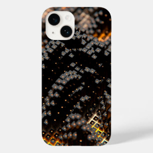 Abstract Landscape of Black Poles Case-Mate iPhone 14 Case
