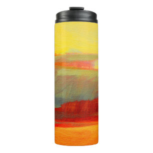 abstract landscape oil painting on canvaspaint,oil thermal tumbler