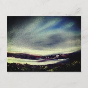 Abstract Landscape  Postcard