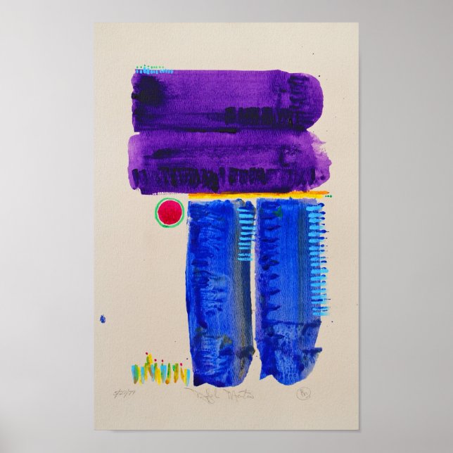 Abstract Landscape Poster (Front)