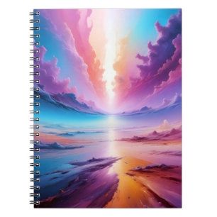 Abstract Landscape Sky Space Background Wallpaper  Notebook