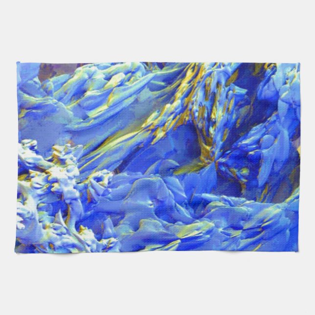 Abstract Landscape Tea Towel (Horizontal)