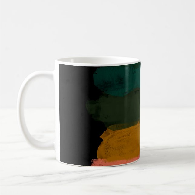 Abstract landscape. Versatile artistic backdrop. A Coffee Mug (Left)