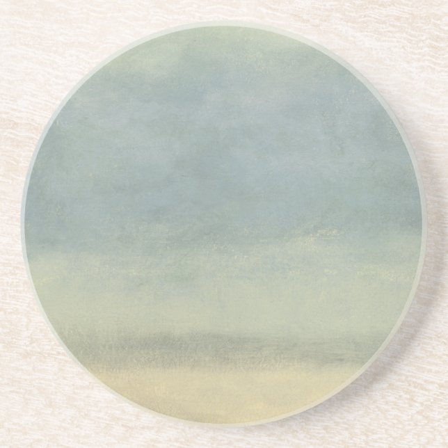 Abstract Landscape with Overcast Sky Coaster (Front)