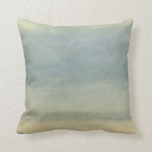 Abstract Landscape with Overcast Sky Cushion