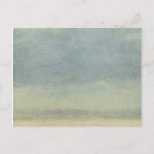 Abstract Landscape with Overcast Sky Postcard