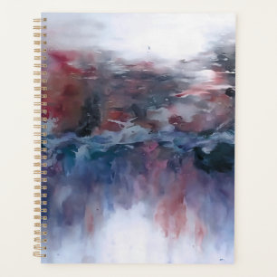 Abstract Landscape with Vibrant Hues v1 Planner