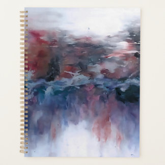 Abstract Landscape with Vibrant Hues v1 Planner