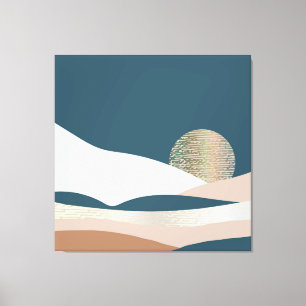 Abstract landscapes  canvas print
