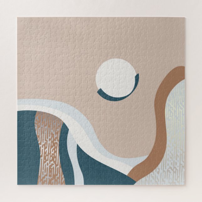 Abstract landscapes  jigsaw puzzle (Vertical)