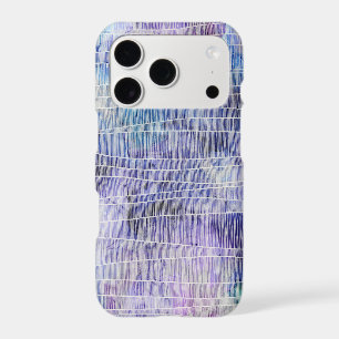 Abstract Lavender Alcohol Ink with Fine Lines