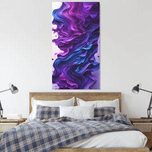 Abstract Layers Canvas Print