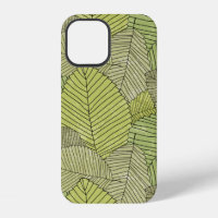 Abstract leafs pattern colorful