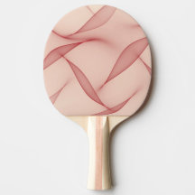 Abstract Leaves Ping Pong Paddles