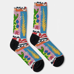 Abstract Leaves  Socks
