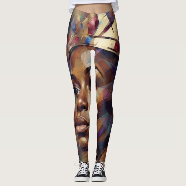 Abstract Leggings (Front)