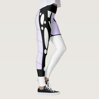 Abstract Leggings