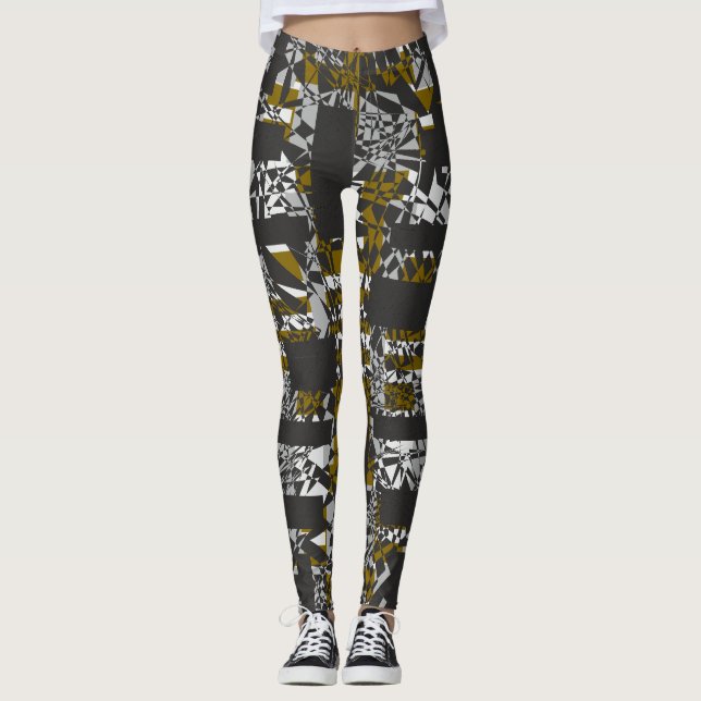 abstract  leggings (Front)