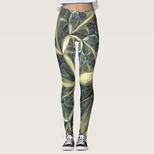 Abstract Leggings  (Front)