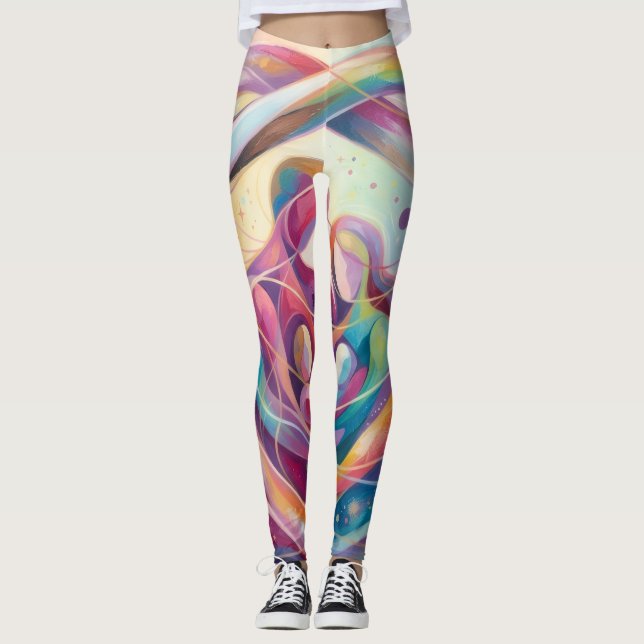 Abstract Leggings (Front)