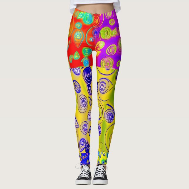 Abstract Leggings (Front)