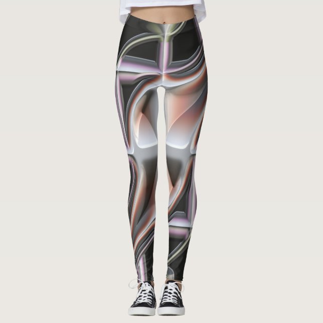 Abstract Leggings  (Front)