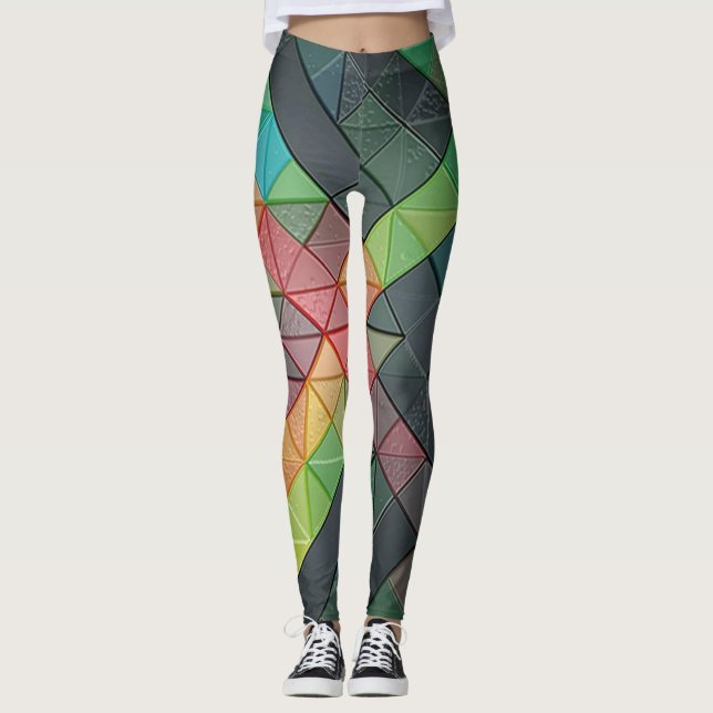 Abstract Leggings (Front)