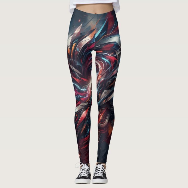 Abstract Leggings (Front)