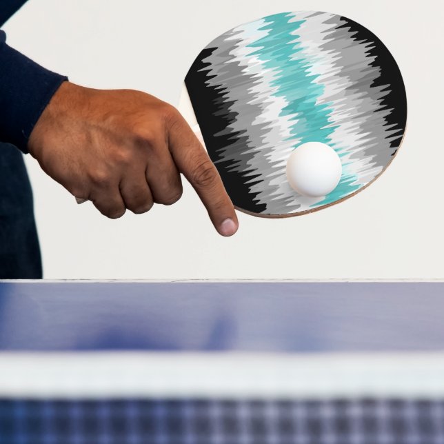 Abstract LIbramasculine  Pride Flag  Ping Pong Paddle (Insitu)