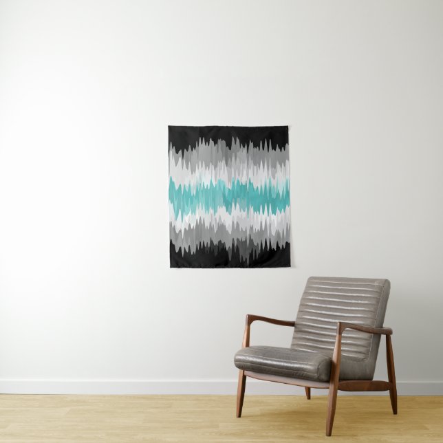 Abstract LIbramasculine  Pride Flag   Tapestry (In Situ)