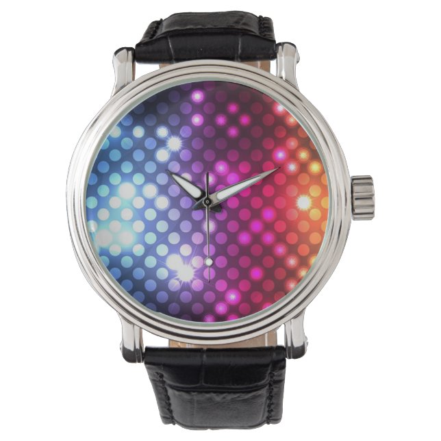 Abstract Light Dots Watch (Front)
