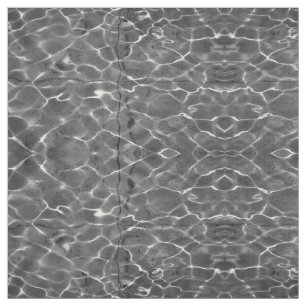 Abstract Light Patterns On Water Photo Fabric