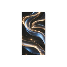 Abstract light trails move slowly in waves