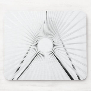 Abstract Light Tunnel Geometry Poster Mouse Mat