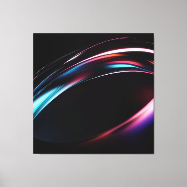 Abstract Lighting  Canvas Print (Front)