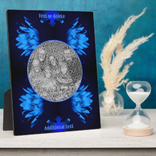 Abstract Lily Lotus Flower Create Your Own Photo Plaque