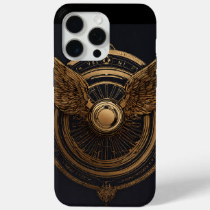 Abstract Line Art Wing Phone Case