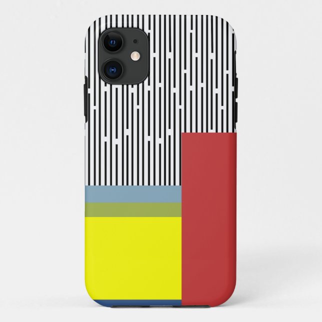 Abstract lines and Rectangles  Case-Mate iPhone Case (Back)